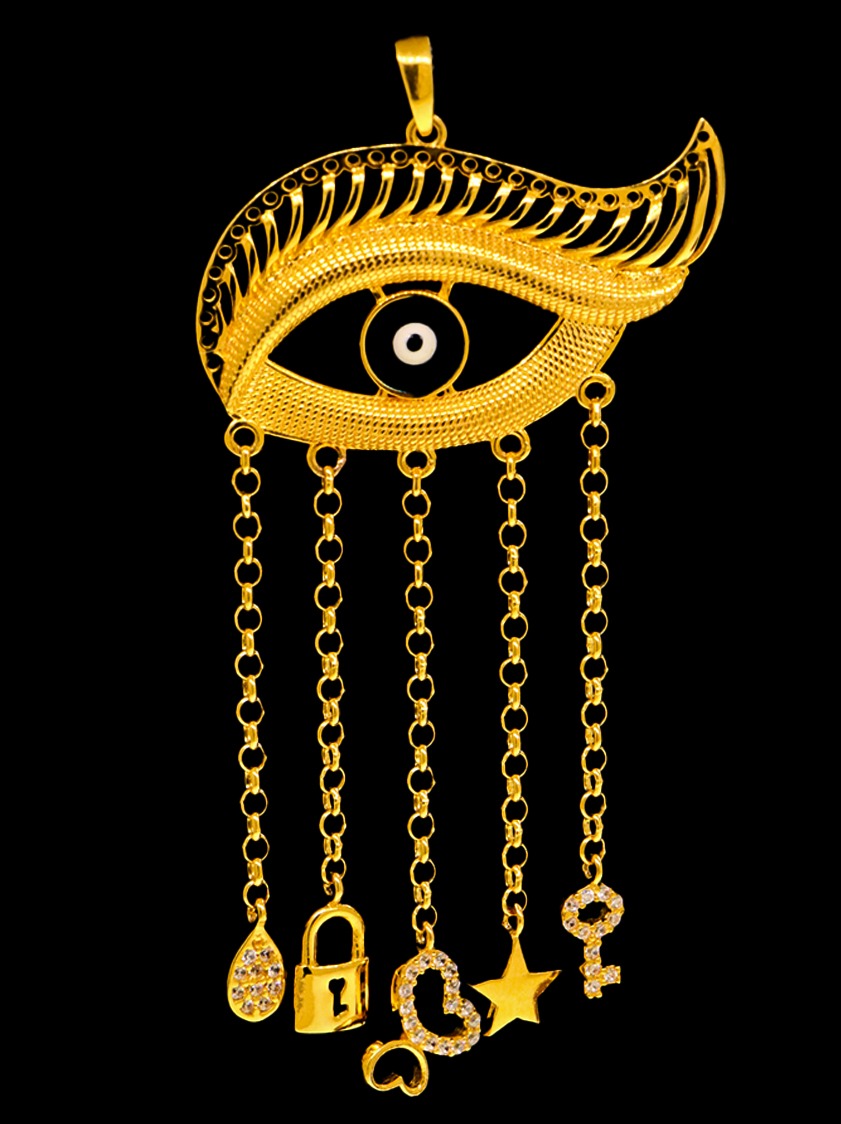 21K Gold Pendant